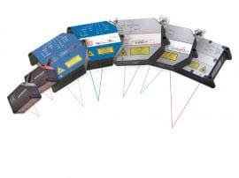 New laser sensors for displacement, distance and position