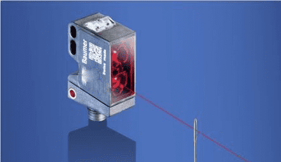 Small laser sensor based on IO-Link interface