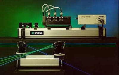 Doppler velocity measurement system based on laser sensing technology