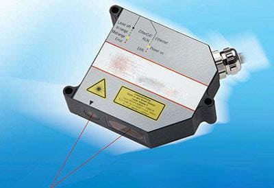Laser sensor laser triangular reflection measurement principle
