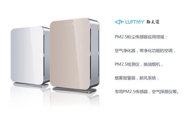 The role of PM2.5 sensors in air purifiers and other equipment applications