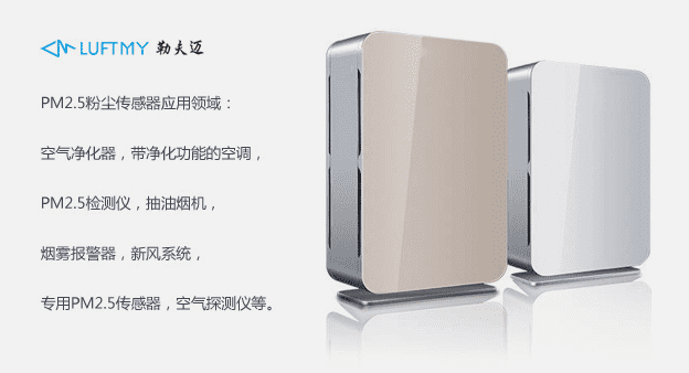 Application of air quality PM2.5 sensors in fresh air systems