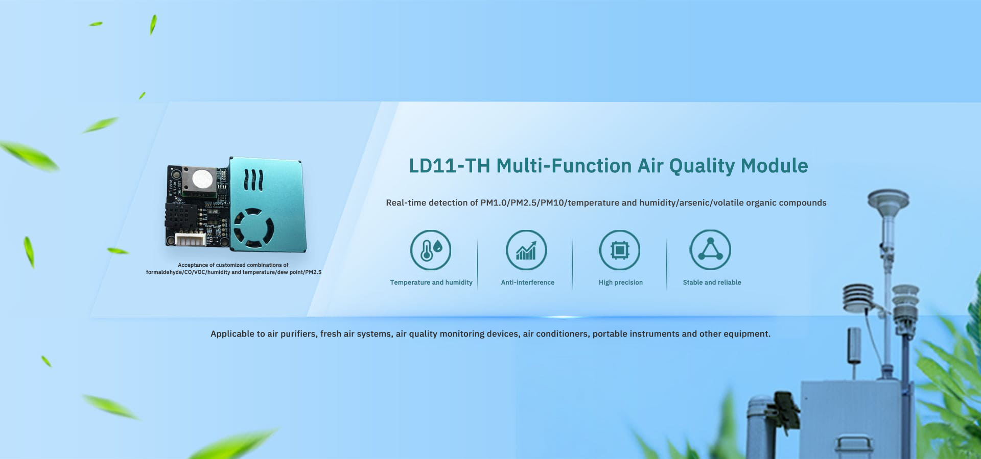 All-in-One Air Quality Integrated Sensor Module