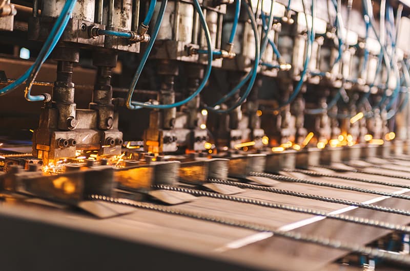 Application of infrared dust sensors in industrial production