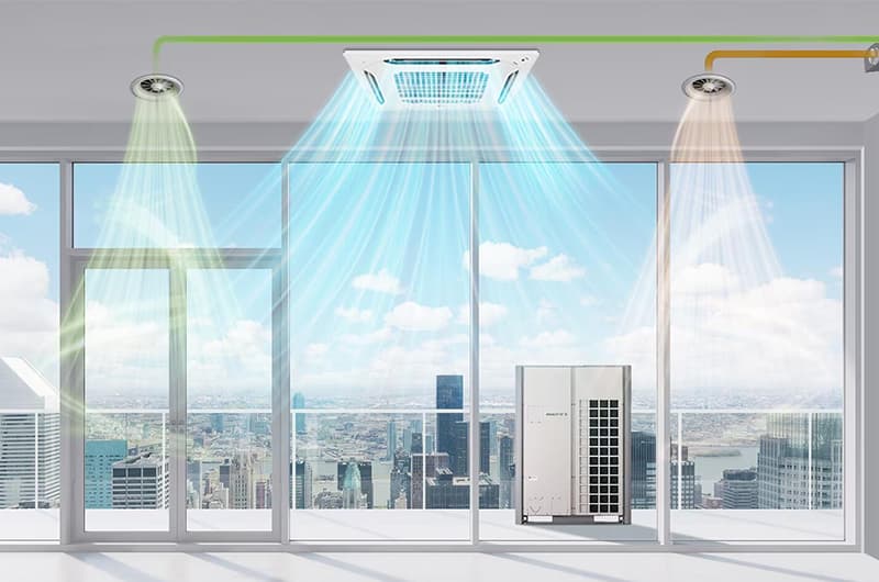 Working Principle of Fresh Air Control Panel