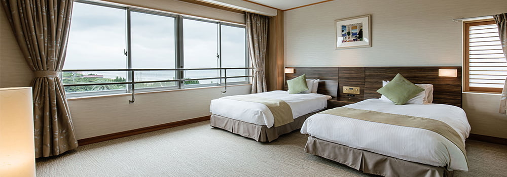 What are the air quality sensors for guest rooms?