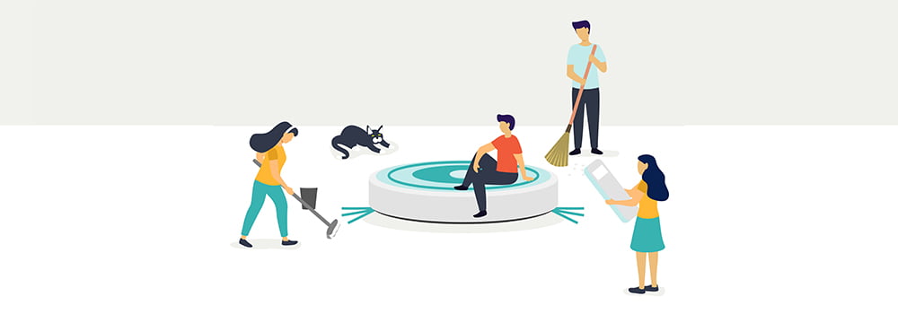 Is there a dust sensor inside a sweeping robot?