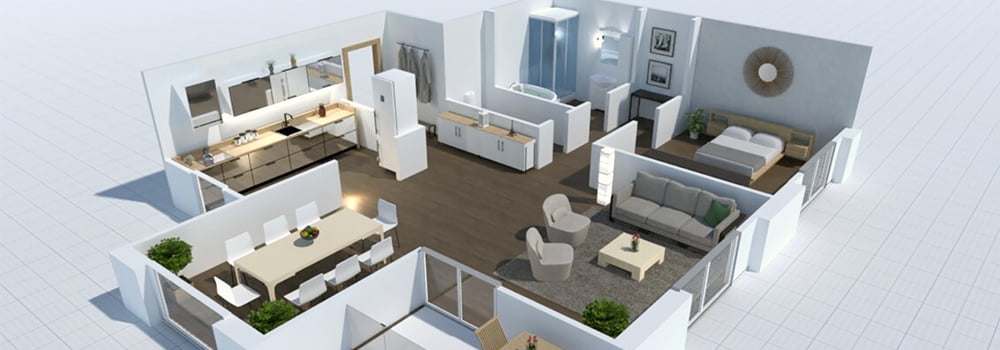 What does all-in-one mean in an indoor all-in-one sensor?