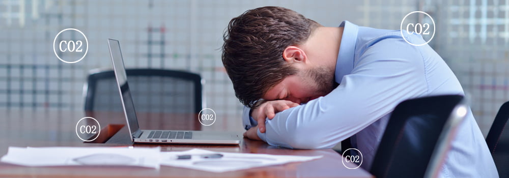 High indoor carbon dioxide levels affect health, how to reduce them?