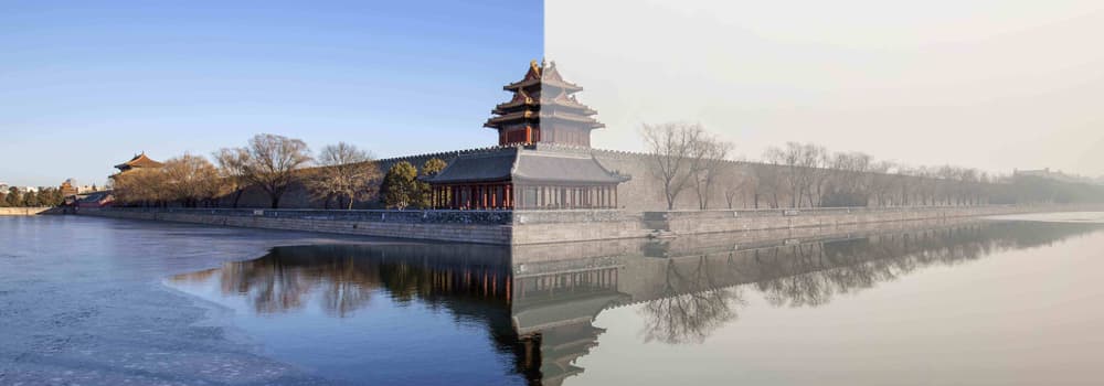 Is the air at home really better than outside during hazy weather?