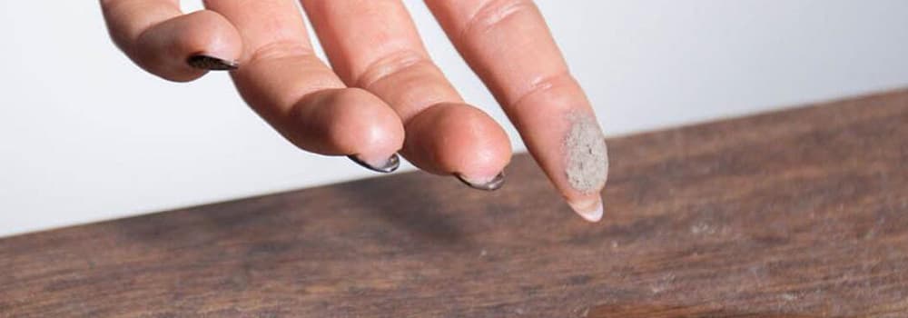 Why is there lint-like dust in the home?