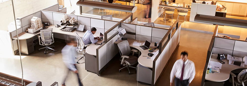 Why is it important to keep the office dust-free?