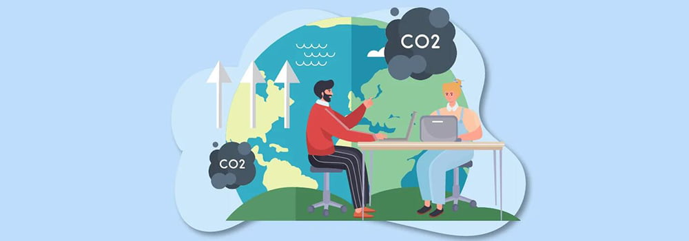 Where should the office CO2 sensor be installed? What is the installation height?